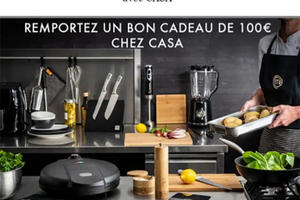 une carte cadeau CASA de 100 € à gagner