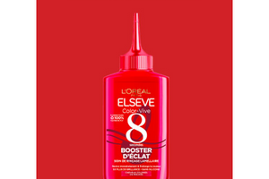 soin capillaire 8 secondes booster d’éclat Color-Vive Elsève L'Oréal