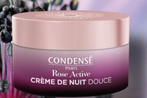 crème de nuit douce rose active de Condensé Paris