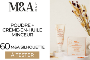 duo de poudre et crème minceur M&A Lab