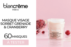 masque visage sorbet Blancrème