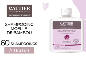 shampoing moelle de bambou de Cattier