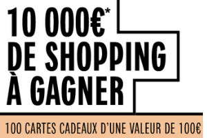 une carte cadeau de 100 € à gagner