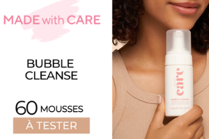 mousse bubbles cleans de Made With Care