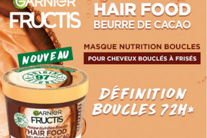 masque Hair Food Nutrition boucles de Fructis