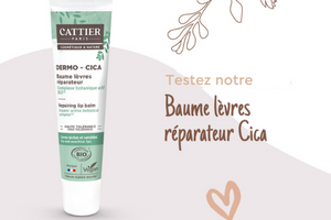 baume à lèvres réparateur Cattier