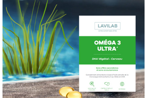 compléments Oméga 3 Ultra DHA Végétal de Lavilab