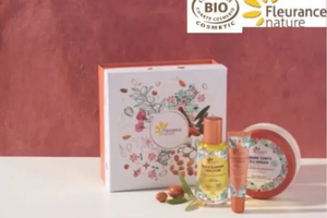 un coffret de soins Fleurance Nature
