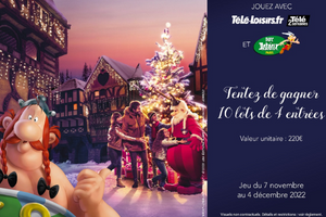 lot d’entrées pour Parc Astérix à gagner