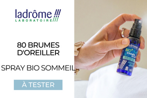 brume d'oreiller Bio'Sommeil de Ladrôme laboratoire
