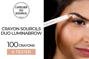 _un crayon à sourcils Duo Luminabrow de l'Atelier du Sourcil
