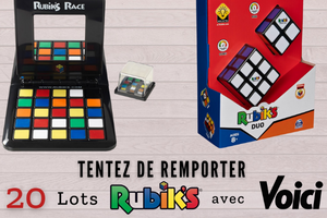 un lot Rubik's à gagner
