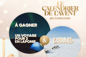 un voyage en Laponie ou 500 € de shopping