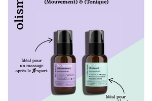 Huiles corporelles bio d'Olisma