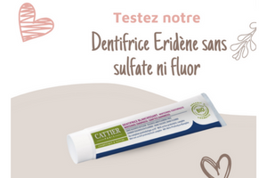 dentifrice Eridène de Cattier