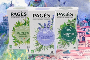 échantillons de sachets d'infusion Pagès
