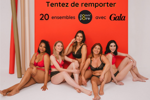 ensemble INTREPIDE en dentelle française par Camille Cerf & Pomm'Poire