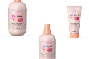 gamme capillaire Ice Cream à la Kératine d'Inebrya