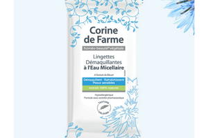 lingettes démaquillantes Corine de Farme