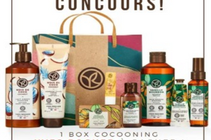 une box cocooning Yves Rocher à gagner