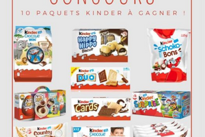 MAXI lot de chocolats Kinder