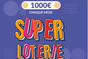 chèque de 1 000 € offert par Blancheporte
