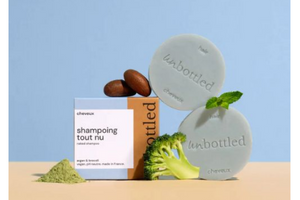 shampoing solide pour cheveux normaux Unbottled