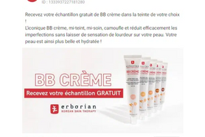 une BB crème d'Erborian