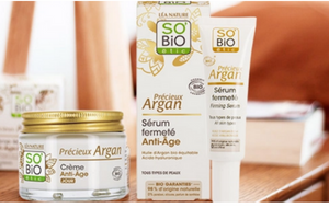 la crème nutritive Perles d’argan SO’BiO étic