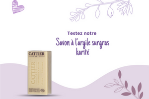 savon à l'argile surgras Karité de Cattier