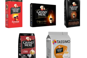 un assortiment de cafés Grand’Mère