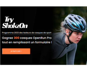 un casque OpenRun Pro offert