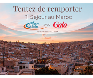 un séjour pour deux personnes au Maroc à gagner