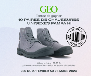 une paire de chaussures Palladium à gagner