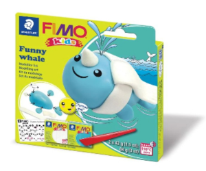 kit de pâte à modeler Fimo la Baleine