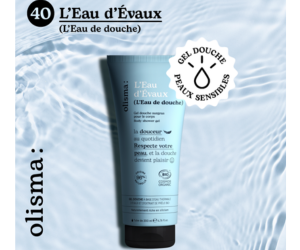 le gel douche L'Eau d'Évaux d'Olisma