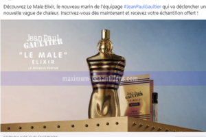 parfum Le Male Elixir de Jean Paul Gaultier