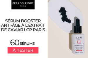 sérum booster anti-âge à l'extrait de caviar de LCP Paris