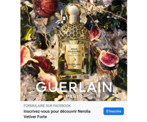 un parfum Aqua Allegoria Forte Nerolia Vetiver Guerlain