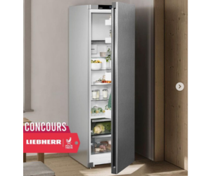 un réfrigérateur Liebherr offert