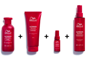 la routine capillaire Ultimate Repair de Wella