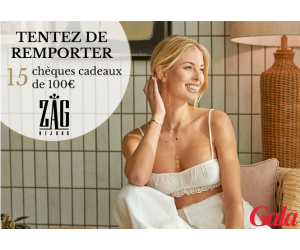 un chèque-cadeau Zag bijoux de 100 € à gagner