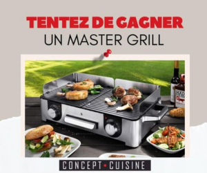 un grill électrique Master Grill à gagner
