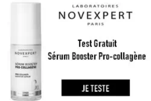 un sérum booster pro-collagène de Novexpert
