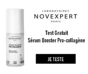 un sérum booster pro-collagène de Novexpert