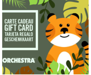 une carte-cadeau Orchestra de 50 € offerte