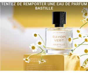 une eau de parfum Bastille au choix à remporter