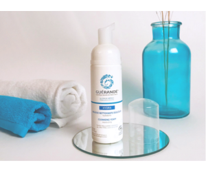 une mousse nettoyante douceur Guérande Cosmétiques