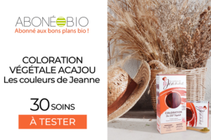 coloration végétale acajou Les couleurs de Jeanne