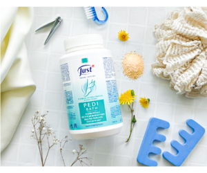 flacon de sels pour bain de pieds Just France